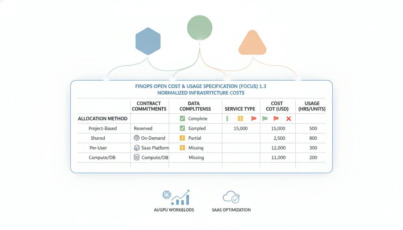 FOCUS 1.3: meno caos, più controllo sui costi cloud ibridi