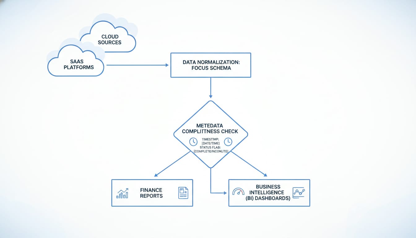 Workflow di data pipeline con controllo della completezza prima della chiusura contabile