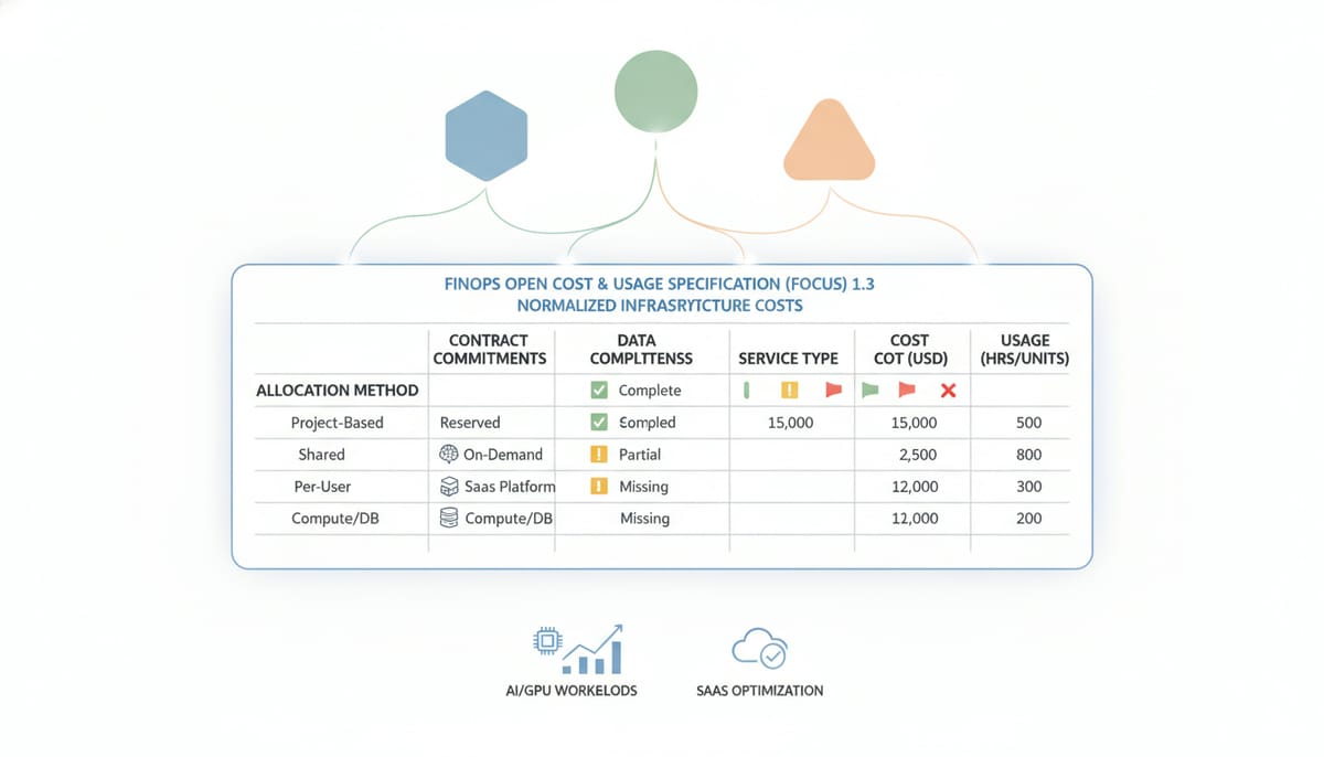 FOCUS 1.3: meno caos, più controllo sui costi cloud ibridi